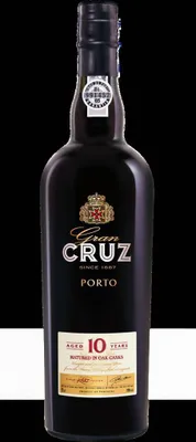Produktbild von Gran Cruz 10 Jahre Old Tawny Port Portwein Matured in Oak Casks Portugal | 19% vol | 0,75 l