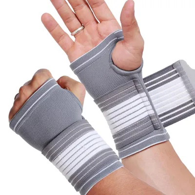 Productafbeelding van Handpalm- en Polsbrace met Verstelbare Compressieband