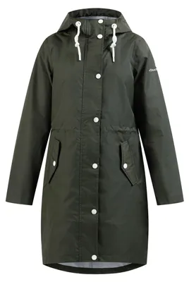 Produktbild von CALEY  Damen Regenjacke mit Innenprint - Oliv, L