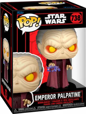 Zdjęcie produktu dla Funko POP Star Wars 738 Emperor Palpatine Figurka Kolekcjonerska