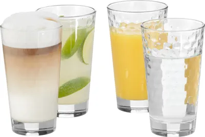 Immagine prodotto di WMF Latte Macchiato in vetro a nido d'ape 4 pezzi