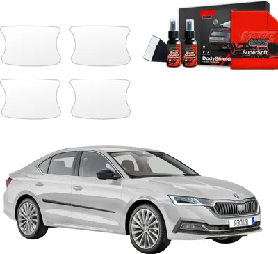 Produktbild von 4in1 Schutzfolie Grizz Protector für Türgriffmulden - Skoda Octavia 4 Hatchback (2019-2024)