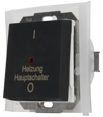 Produktbild von KOPP Heizungshauptschalter Athenis, anthrazit