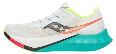 Image de Saucony ENDORPHIN PRO 4, chaussures de course pour hommes, couleur blanche, taille 44
