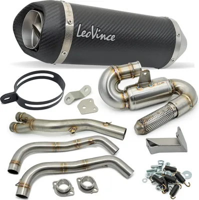Obrázok produktu pre LeoVince kompletný systém Carbon SBK LV ONE EVO 2/1 pre YAMAHA TRACER 7/GT s katalyzátorom