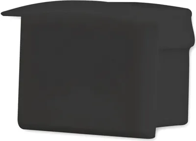 Produktbild von ISOLED Endkappe EC7B für Profil DIVE12, schwarz, 1 Stk