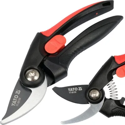 Image de Yato YT-88180 Sécateur Yato Évitez Noir, Rouge