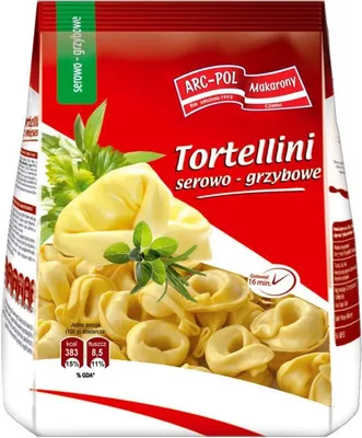 Image de Tortellini au fromage et aux champignons 250 g