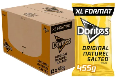 Image de Doritos - Original Naturel au sel - 12 x 455 g
