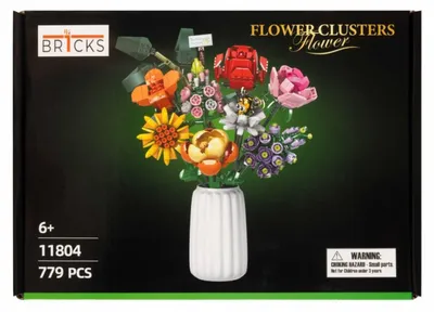 Produktbild von BR1CKS 11804-DS Sommer Blumen Bouquet