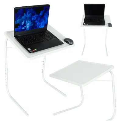 Produktbild von Beistelltisch für Laptop klappbar 52 x 40 cm weiß