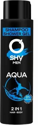 Zdjęcie produktu dla Szampon Żel Pod Prysznic Męski 2 W 1 O'shy Aqua 400Ml