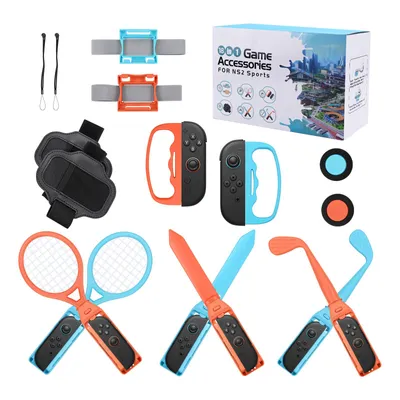 Produktbild von 18 in 1 Sport Zubehör Set für Nintendo Switch 2 – Familienparty-Paket