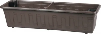 Obrázek produktu pro Nohel Garden Truhlík GARDENFLOR samozavlažovací plastový Barva: Hnědá, Šířka: 60 cm