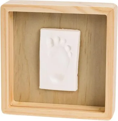 Image de Baby Art Pure Box Kit d'empreintes digitales avec cadre en bois de pin 3601092040