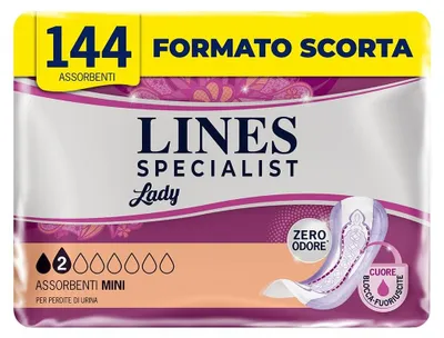 Produktbild von Inkontinenz Mini Windeln für Frauen - 144 Stück
