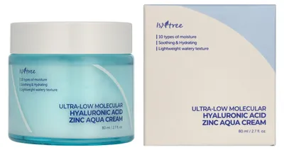 Produktbild von Isntree Ultra-Low Molecular Hyaluronic Acid Zinc Aqua Cream