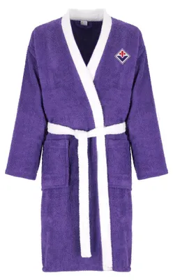 Productafbeelding van Only4fan badjas voor volwassenen, met het logo van ACF Fiorentina