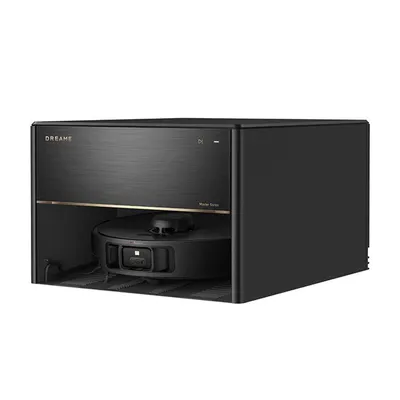 Produktbild von dreame X40 Master Saugroboter mit Wischfunktion, 28cm kompakter Basisstation, automatisches Befüllen und Entleeren, intelligente Navigation, 12.000Pa Starke Saugkraft, Mop-Selbstreinigung