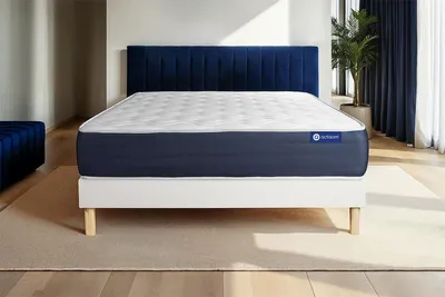 Obrázek produktu pro Matrace Actiflex sleep 80x190 cm + rám postele s lamelovým roštem, stupeň tuhosti 2, jádro z taštičkových pružin a paměťové pěny, výška: 22 cm