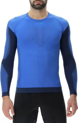 Produktbild von UYN Running PB42 langarm Laufshirt Herren strong blue/peacot XXL