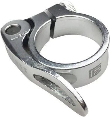 Productafbeelding van Fietszadelklem met snelspanner in aluminium, verstelbaar 28,6/31,8/34,9 mm
