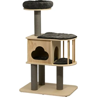 Produktbild von dobar Katzen Kratzbaum Katzenhöhle "Mila", ca. 68x48x116 cm