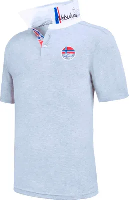 Zdjęcie produktu dla Nebulus koszulka polo REBOUND mężczyźni, koszulka, bluza, polo, P6582 - mężczyźni, szaro-biały, XXL