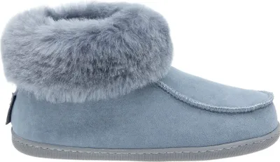 Immagine prodotto di Vanuba Peppin Pantofole in pelle d'agnello Donna - Pantofole da bagno Donna - Pantofole in pelle e lana Donna - Scarpe comode Pantofole in pelle d'agnello Donna - 41 EU Pelle Grigio Grigio