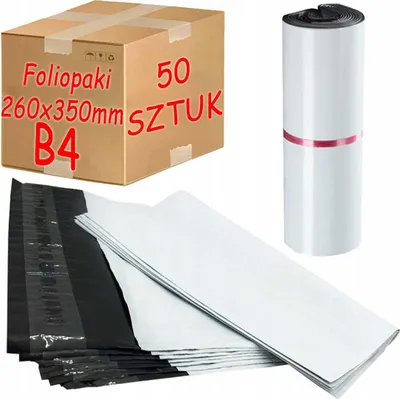 Obrázek produktu pro Kurýrní fólie B4 260x350mm - 1000 ks.