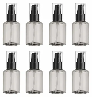 Obrázek produktu pro 8 kusů dávkovačů tekutin, plastové, objem 50 ml, vhodné pro krémy