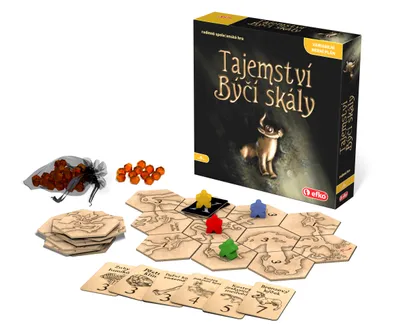 Produktbild von Das Geheimnis des Stierfelsens - ein Familienbrettspiel