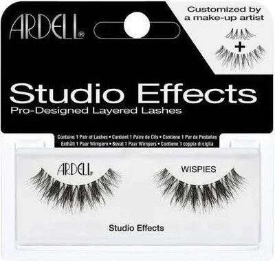 Produktbild von ARDELL Studio Effects Wispies 1 Paar falsche Wimpern Schwarz