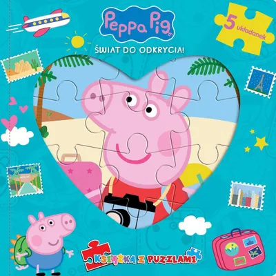 Image de Świat do odkrycia. Świnka Peppa. Książka z puzzlami