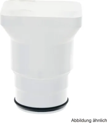 Produktbild von Airfit Trichtersiphon DN 50 - 110 auch Spitzende -DN 125 - KS-weiß - 50125TS