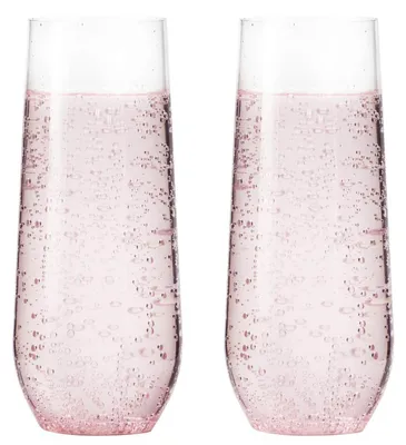 Produktbild von Champagnerflöten Kunststoff 16er Set 200ml bruchsicher