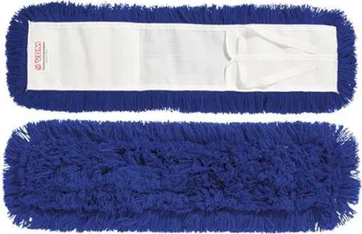 Image de Balai à franges ProClean - Synthétique - À franges - Bleu - 130 cm