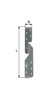 Zdjęcie produktu dla GAH-Alberts 338084, Stal, Stal, 5 mm, 50 szt., 21 cm, 3,3 cm