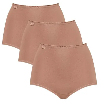 Produktbild von Sloggi Damen Unterhose 24/7 Baumwolle Maxi , Baumwolle, 3-Pack, 50, Brush