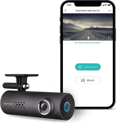 Image de Caméra embarquée avec vision nocturne, Wi-Fi, Full HD, champ de vision de 130°, orientable