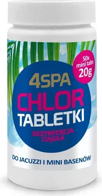 Immagine prodotto di 4Spa Cloro Lungo Mini Tabs 20G 1Kg - Gamix