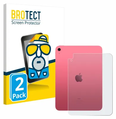 Produktbild von 2x BROTECT Schutzfolie für Apple iPad A16 11" 2025 (Rückseite, 11. Gen.) Displayschutz Displayschutzfolie Folie Matt Entspiegelungsfolie
