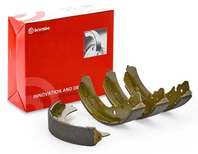 Produktbild von BREMBO Bremsbackensatz Trommelbremse Hinten für ISUZU D-MAX (TFR, TFS) 295mm S 34 508