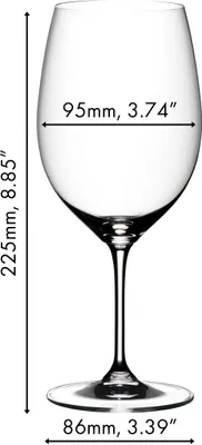 Zdjęcie produktu dla Riedel VINUM CABERNET SAUVIGNON/MERLOT 2 Stück 641600098