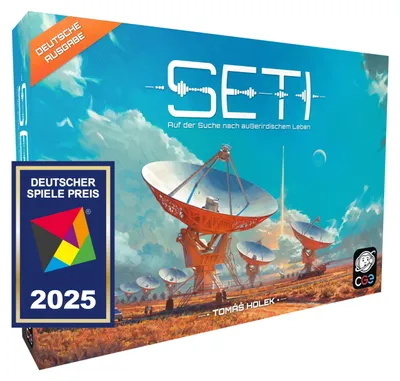 Productafbeelding van Asmodee SETI: Zoektocht naar buitenaardse intelligentie, Bordspel, Geschikt voor het hele gezin, Vanaf 13 jaar, 40 minuten