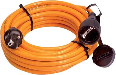 Zdjęcie produktu dla as-Schwabe 59210 as-Schwabe Baustellen Verlängerungskabel 10,0 m orange