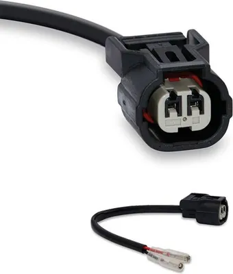 Produktbild von Taac Ac06 Kawasaki Blinkeranschluss 2 Einheiten Silber  Silber One Size