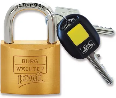 Produktbild von Burg Wächter Vorhangschloss 116 50 L Profi Licht