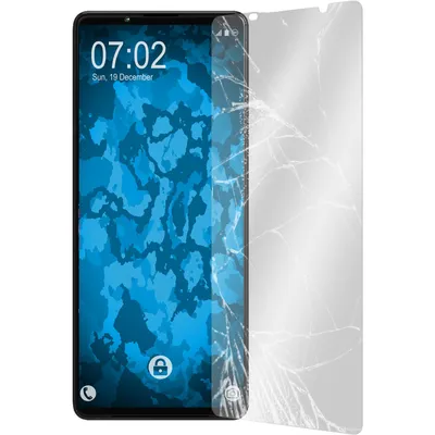 Produktbild von 2er-Pack PhoneNatic Glas-Folie klar kompatibel mit Sony Xperia 5 III - Panzerglas für Xperia 5 III