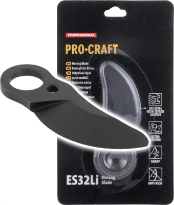 Immagine prodotto di Procraft ES32Li Moving Blade Lama superiore di ricambio per cesoie a batteria ES32Li